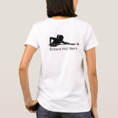 Custom Ladies Billiard Hall Tshirts Tシャツ (裏面)