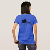 Custom Ladies Billiards Pool League Team Tshirts Tシャツ (裏面フル)