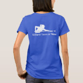 Custom Ladies Billiards Pool League Team Tshirts Tシャツ (裏面)
