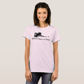 Custom Ladies Billiards Pool League Team Tshirts Tシャツ (正面フル)