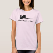 Custom Ladies Billiards Pool League Team Tshirts Tシャツ (正面)