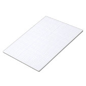 Custom Large Graph Paper Note Pad (Grids, Squares) ノートパッド (アングル)