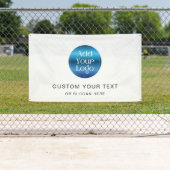 Custom Large Logo Company Branding Simple  横断幕 (インサイチュ)