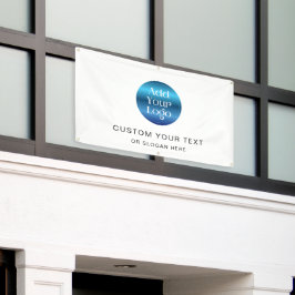 Custom Large Logo Company Branding Simple  横断幕