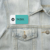 Custom Large Pin Name Tag or Magnetic with Logo 名札 (インサイチュ)