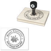 Custom Large Rubber Stamp with Personalized Logo ラバースタンプ (押印)