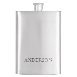Custom Last Name Wedding Party Gift for Groomsmen  フラスク