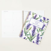 Custom Lavender Flowers 2026 Planner プランナー手帳 (ディスプレー)