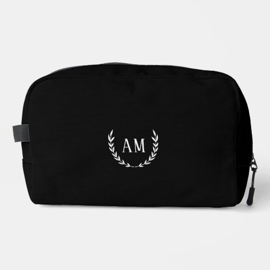 Custom Leaf Monogram, black  ドップキット (正面)