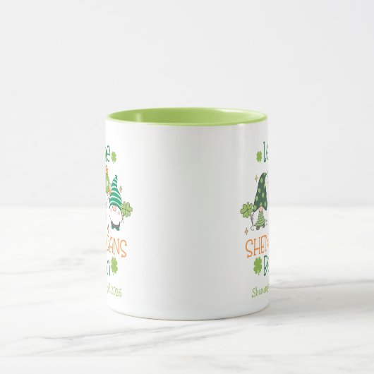 Custom Let the Shenanigans Begin Gnomes  マグカップ (中央)