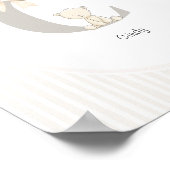 Custom Letter C Nursery Wall Art - Baby Name Print ポスター (角)