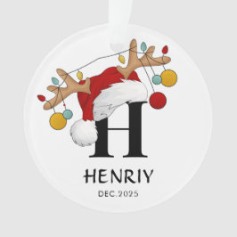 Custom Letter Name Christmas gift オーナメント