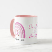 Custom LGBTQ Pride Rainbow Coffee Mug マグカップ (正面左)