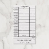 CUSTOM Library Card- Old School  ギフトタグ (裏面)