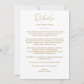 Custom Lilac Elegant Garland Wreath Wedding セーブザデート (裏面)