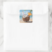 Custom Location Coco Loco スクエアシール (バッグ)