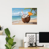 Custom Location Coco Loco ポスター (ホームオフィス)