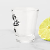 Custom Location & Text Connecticut ショットグラス (右)