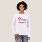 Custom Location & Text Ohio トライブレンドＴシャツ (正面全体)