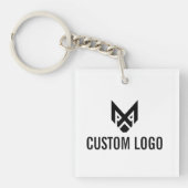 Custom Logo  キーホルダー (正面)