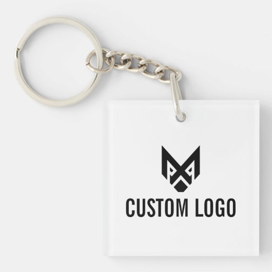 Custom Logo  キーホルダー (正面)