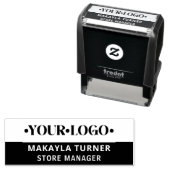 Custom Logo セルフインキングスタンプ (インサイチュ)