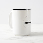 Custom Logo ツートーンマグカップ (正面左)