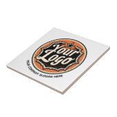 Custom Logo and Text Business タイル (側面)