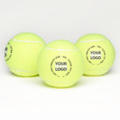 Custom Logo and Text Your Branded Tennis Balls テニスボール (マルチ)