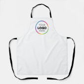 Custom Logo Apron - Branded Hospitality Workwear エプロン (正面)