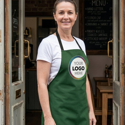 Custom Logo Apron - Branded Hospitality Workwear エプロン