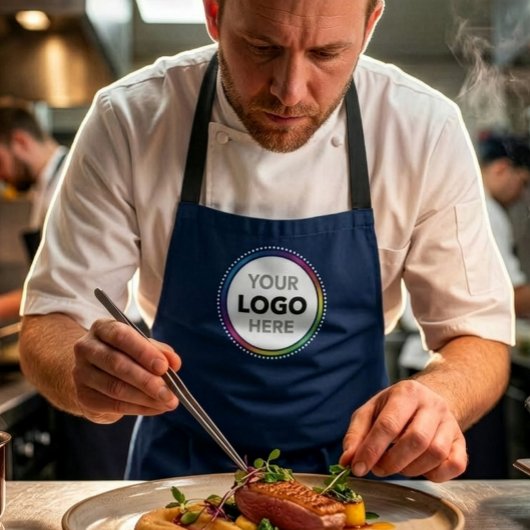 Custom Logo Apron - Branded Hospitality Workwear エプロン