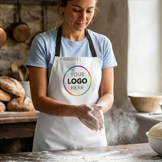 Custom Logo Apron - Branded Hospitality Workwear エプロン