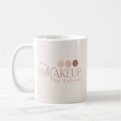 Custom Logo Branded Makeup Artist コーヒーマグカップ (左)