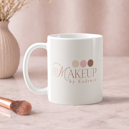 Custom Logo Branded Makeup Artist コーヒーマグカップ