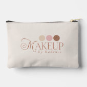 Custom Logo Branded Makeup Artist Cosmetic Bag アクセサリーポーチ (裏面)