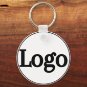 Custom Logo Branding Business Promotional Gift キーホルダー (正面)