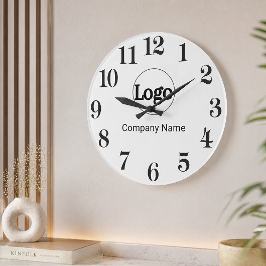 Custom Logo Branding Business Promotional Gift ラージ壁時計