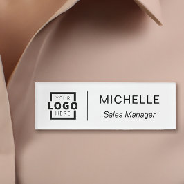 Custom Logo Business Employee Staff Name 名札