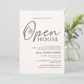 Custom Logo Business Open House Invitation 招待状 (スタンド正面)
