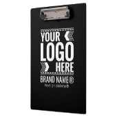 Custom Logo, Business or Brand Logo Personalized クリップボード (左)