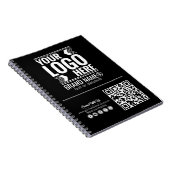 Custom Logo, Business or Brand Logo Personalized ノートブック (右側)