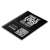 Custom Logo, Business or Brand Logo Personalized ノートブック (左側)
