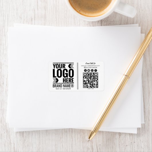 Custom Logo, Business or Brand Logo Personalized ラベル (インサイチュ)