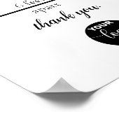 Custom Logo Business Safety Social Distancing ポスター (角)