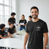 Custom Logo Business T-Shirt | Simple Branded Tee Tシャツ