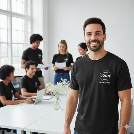 Custom Logo Business T-Shirt | Simple Branded Tee Tシャツ