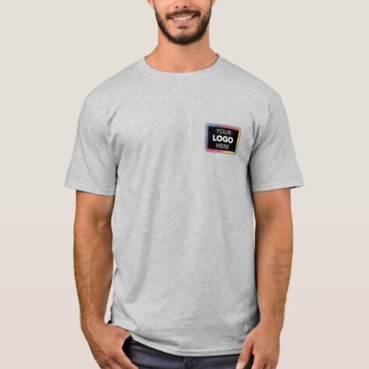 Custom Logo Business Uniform T-Shirt Tシャツ (正面)