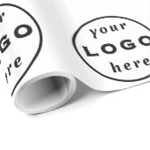 Custom Logo Business Wrapping Paper | Branded Gift ラッピングペーパー (ロールコーナー)
