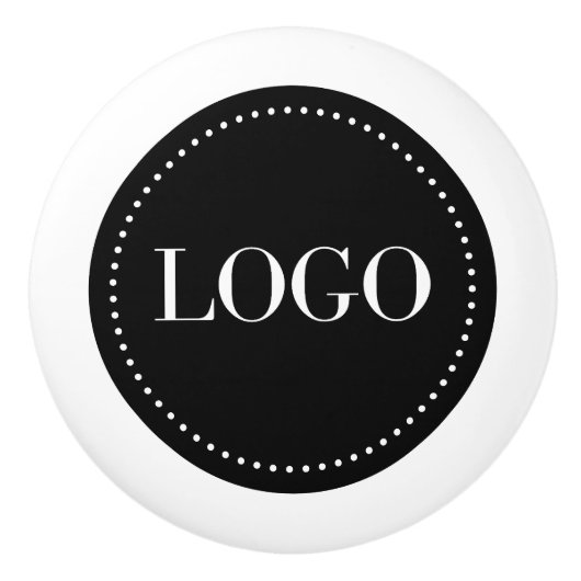 Custom logo Cabinet Handles Drawer Pulls Knobs  セラミックノブ (正面)